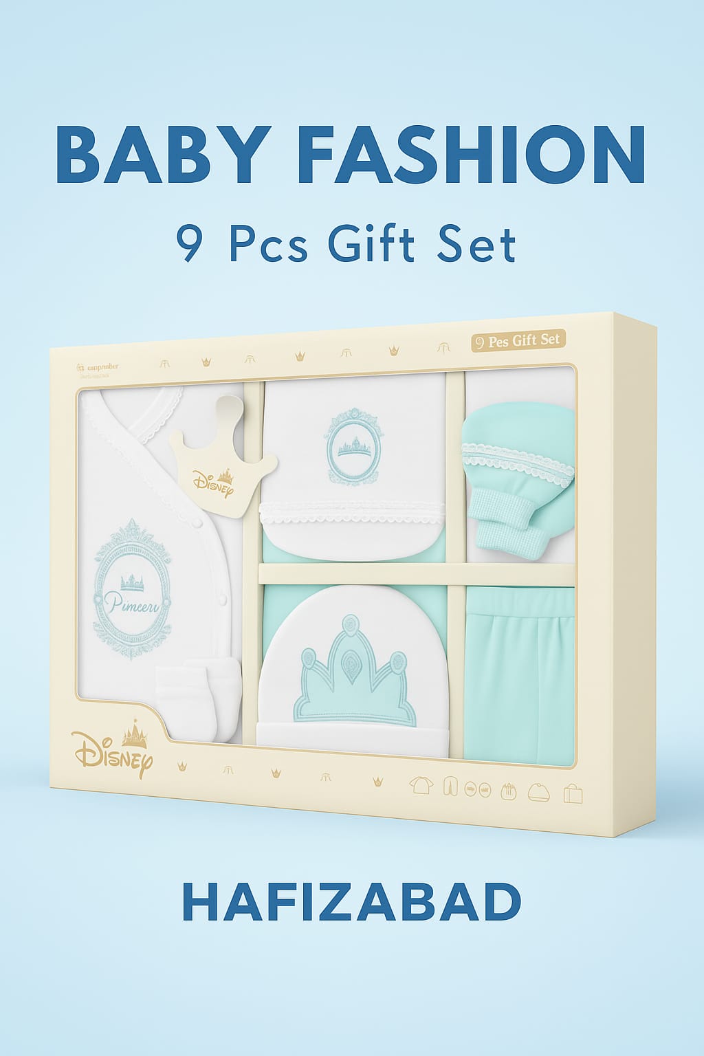 Disney 9-Piece Newborn Layette Gift Set