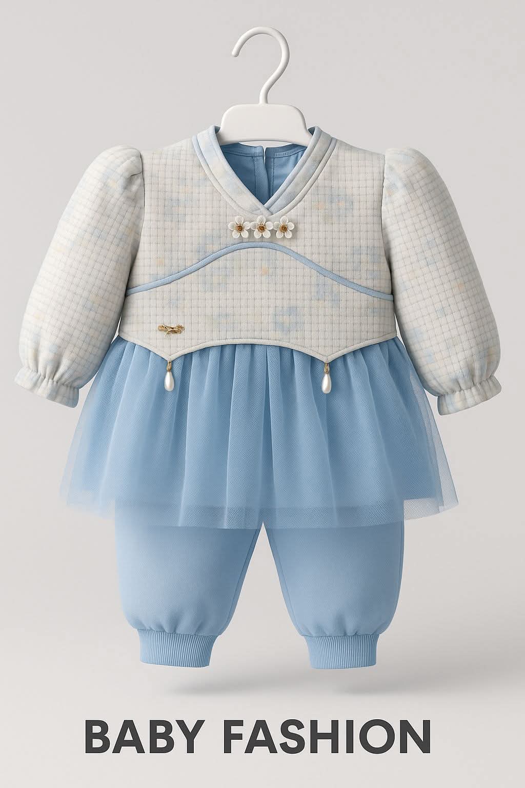 Blue Blossom Play & Party Set