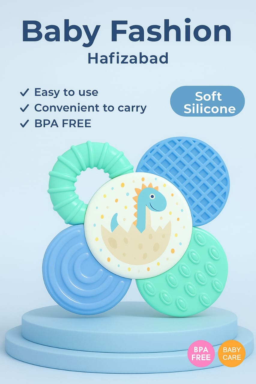 Dino Flower Teether Toy