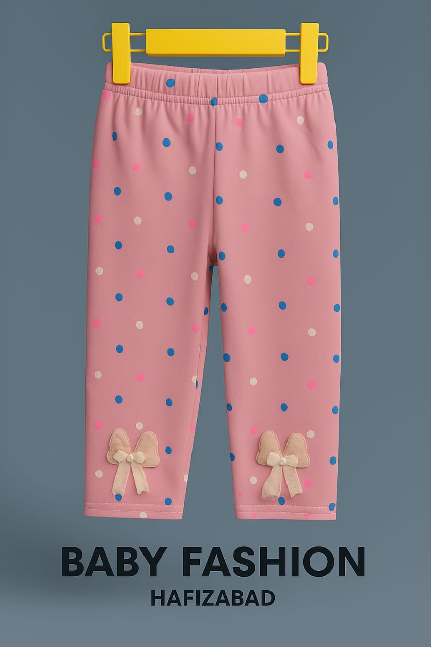 Polka Dot Bow Trouser