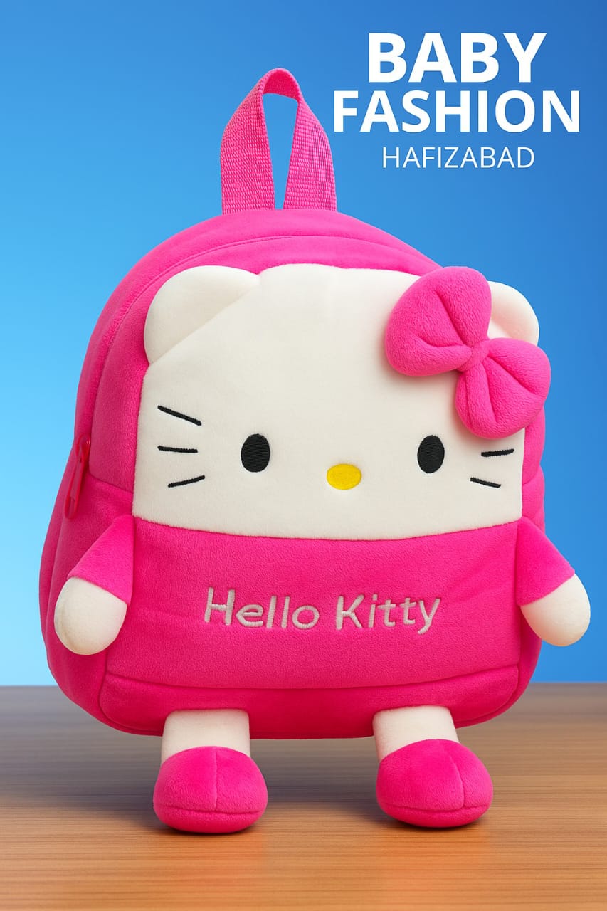 Adorable Hello Kitty Plush Backpack