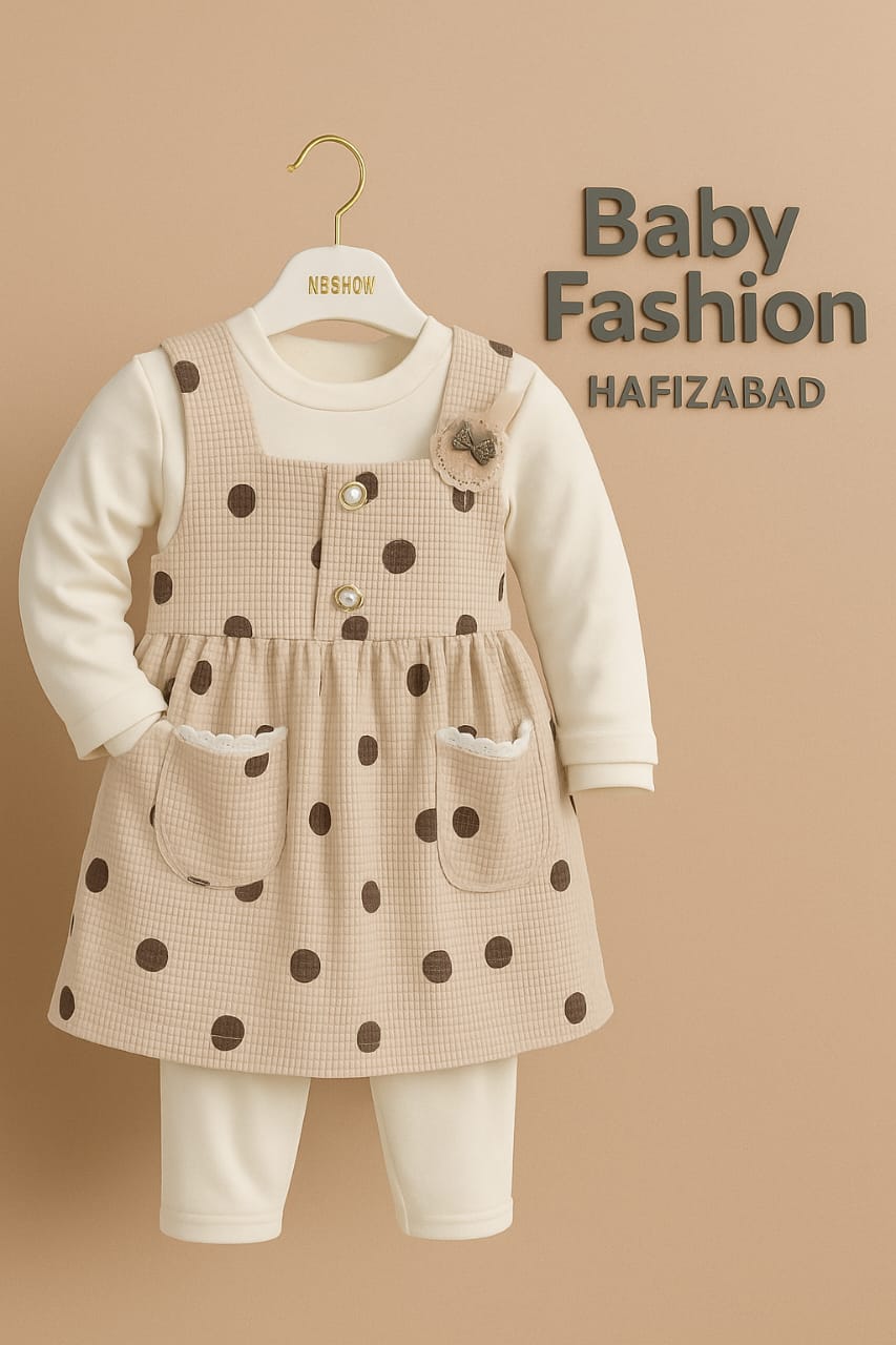 Polka Dot Pinafore Set