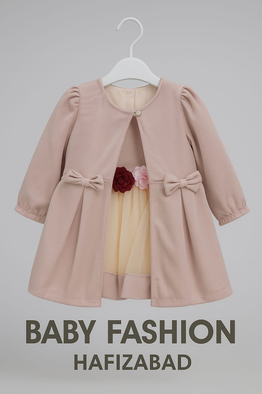 Blush Pink Floral Frock