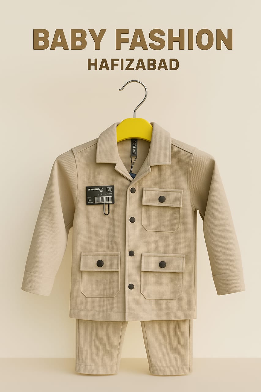 Boys Beige Winter Outfit