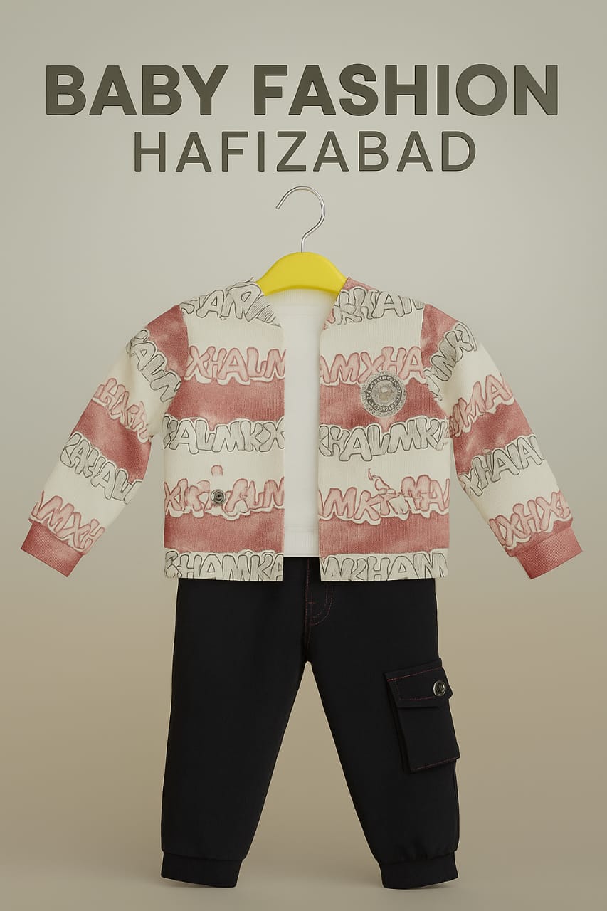 Boys Printed Winter Outfit
