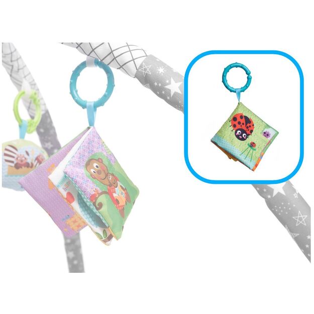 Foldable Activity Gym & Play Mat – 2-in-1 Tummy Time & Play Space