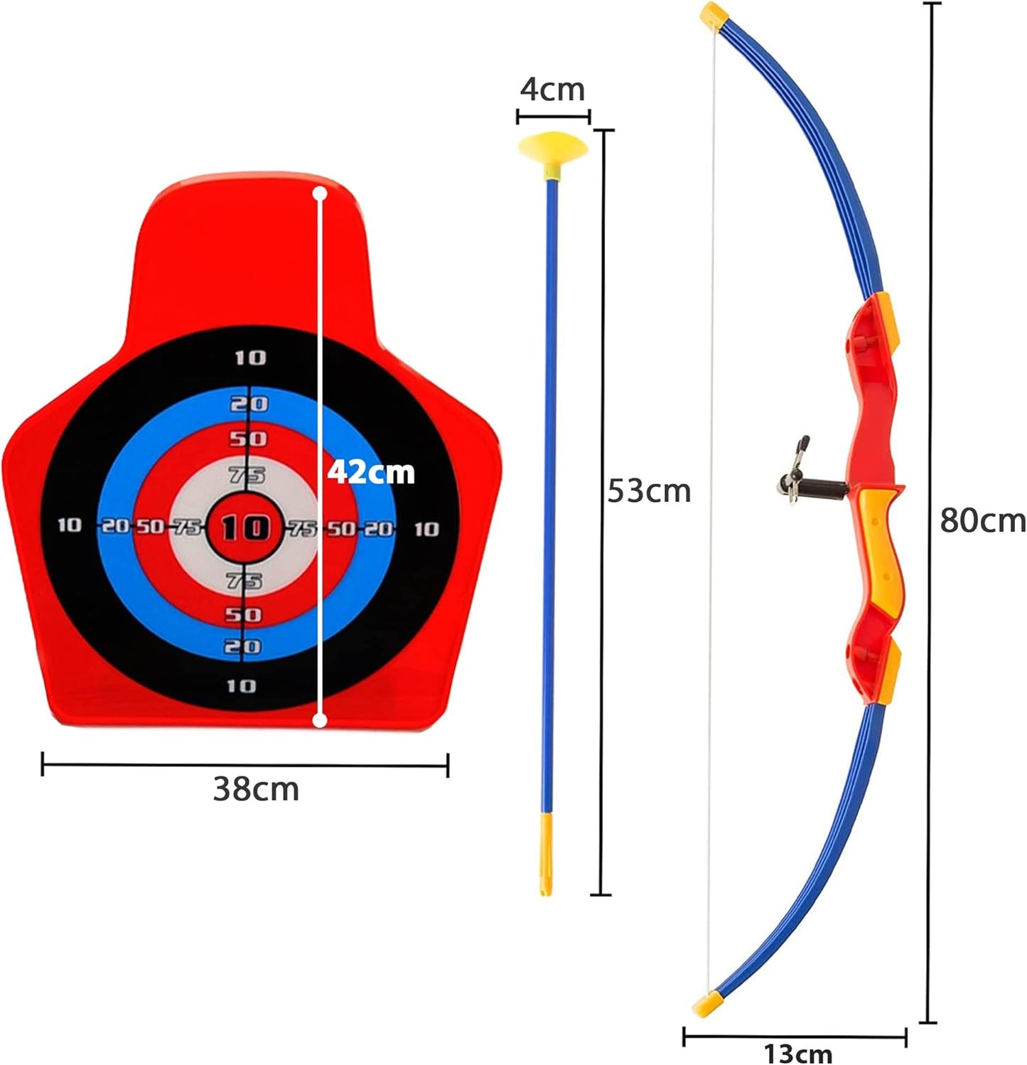 Laser Bow Arrow Archery Set Children Kids Crossbow Target Outdoor