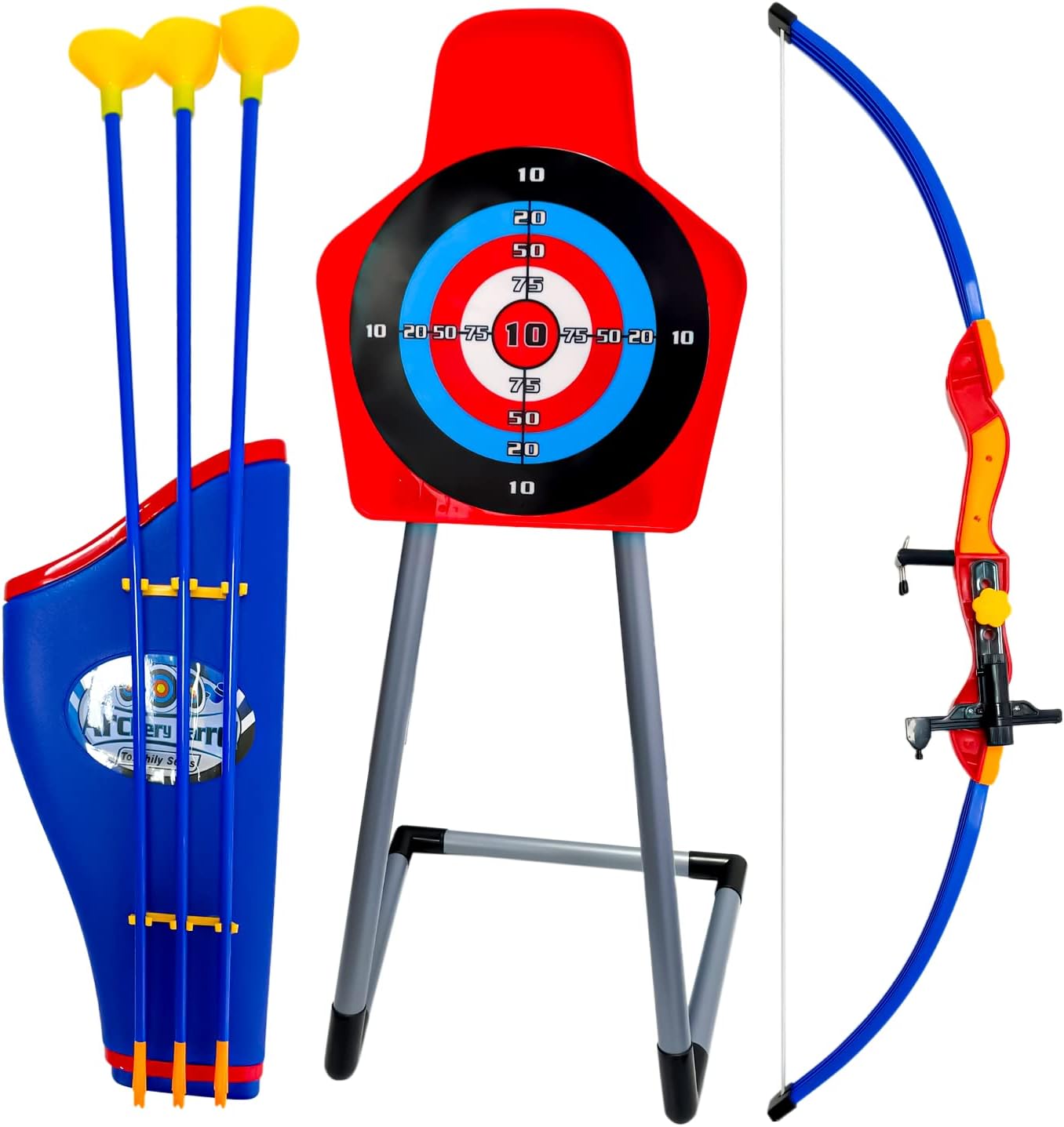 Laser Bow Arrow Archery Set Children Kids Crossbow Target Outdoor