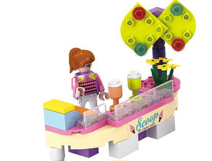 Dream Girls Modular Build-Block Playset (810 Pieces)