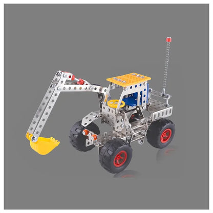 Metal Construction Model Kit – Build Your Own Excavator