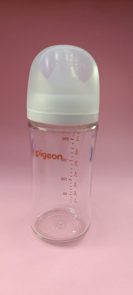 Baby Milk Bottle - White Cap design