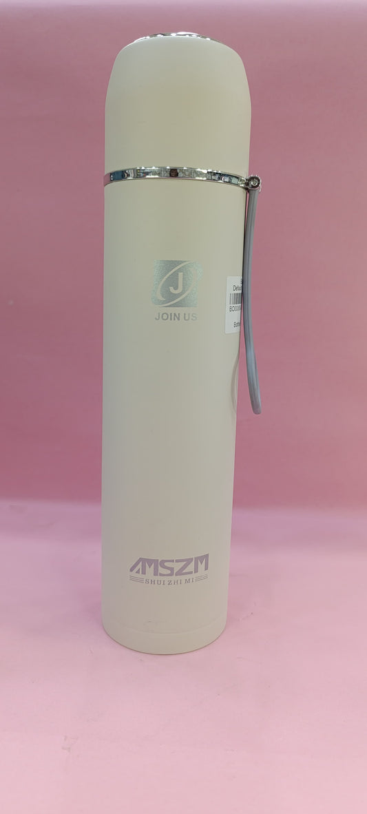Stainless Steel Water Bottle - Cream