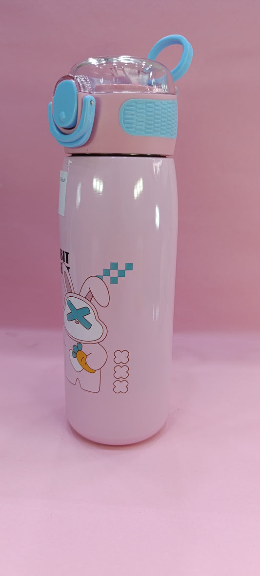 Kids School Water Bottle - Pink & Blue