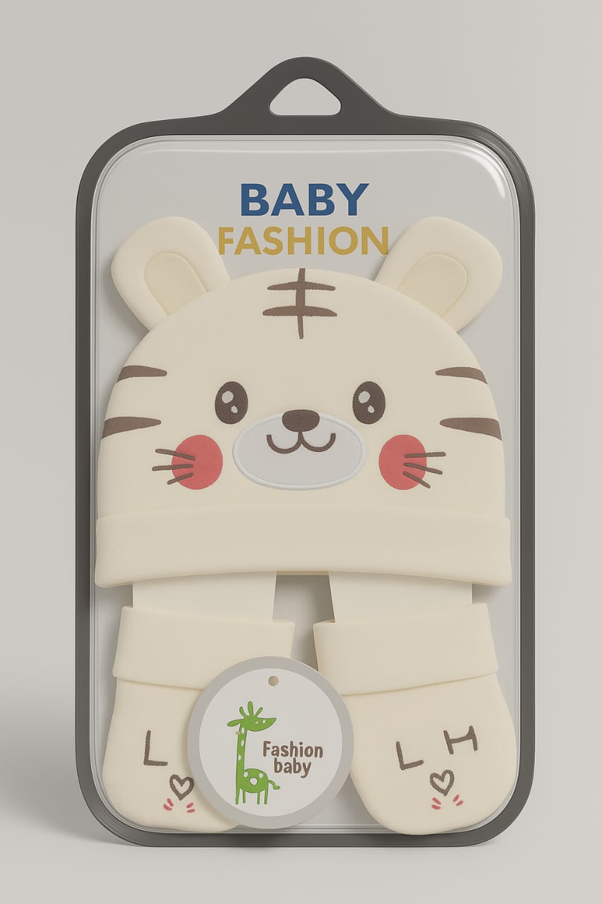 Tiger Tots 2-Piece Winter Hat & Mittens Set