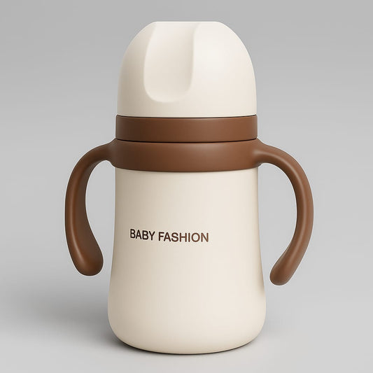 Insulated Straw Sippy Cup – Easy-Grip, Spill-Proof