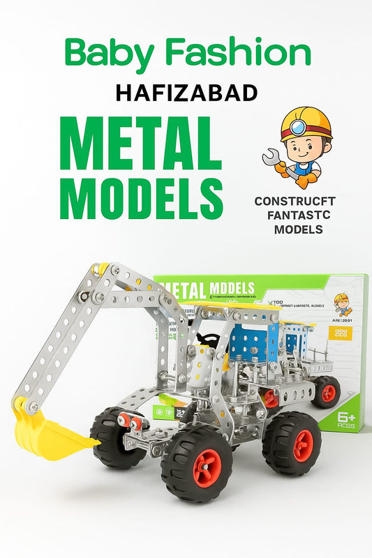 Build-It Metal Excavator Model Kit