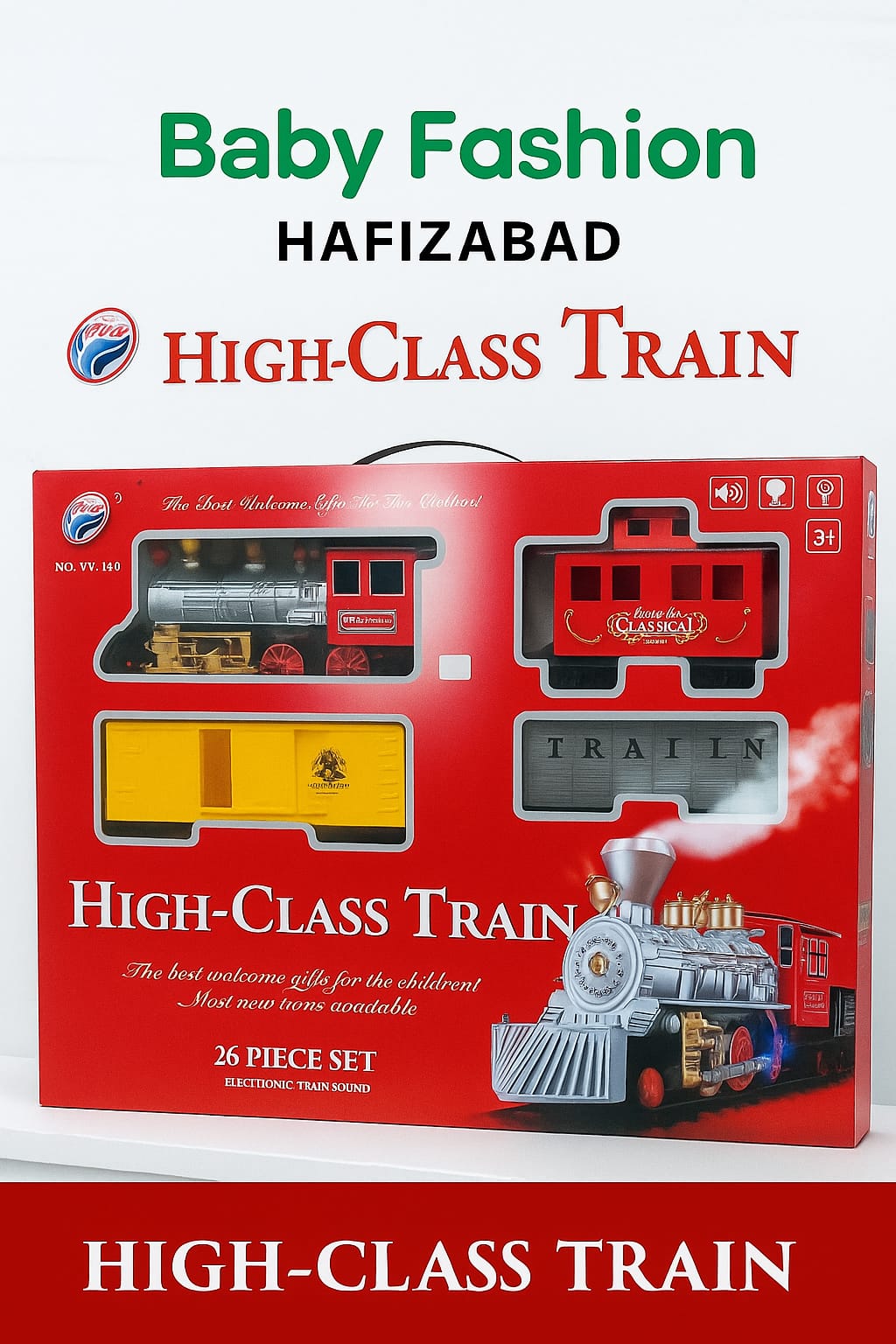 High-Class Remote-Control Train Set
