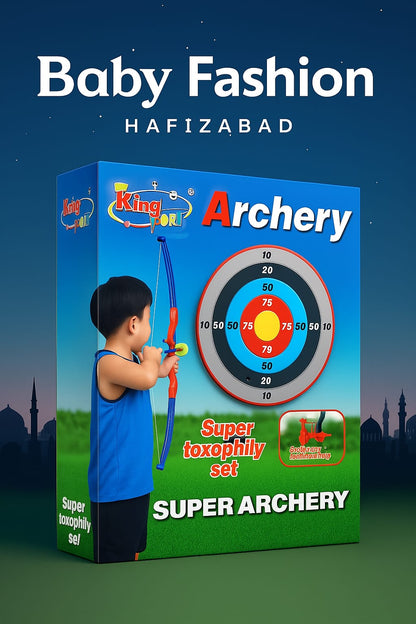 Laser Bow Arrow Archery Set Children Kids Crossbow Target Outdoor