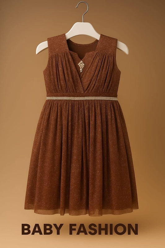 Sparkle Bronze Party Dress