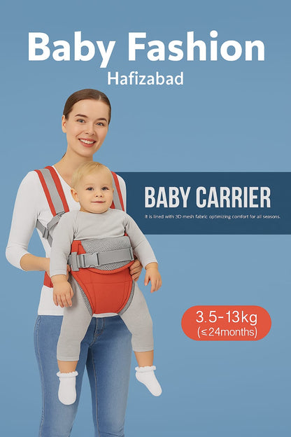 Adjustable Infant Baby Carrier Wrap Sling Newborn Backpack Breathable Ergonomic Multifunction Outdoor Kangaroo