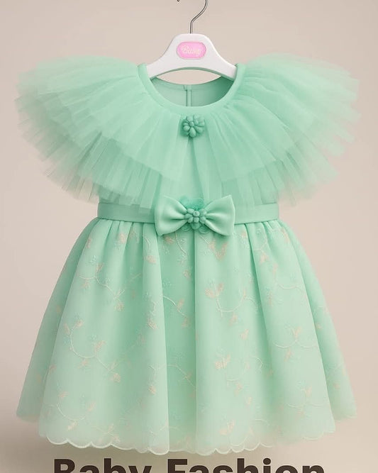 Mint Party Dress for Girls