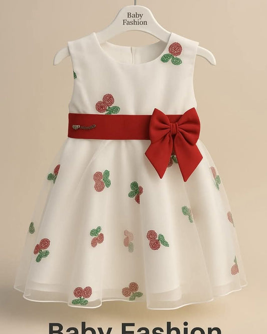 Cherry Blossom Girls’ Party Dress
