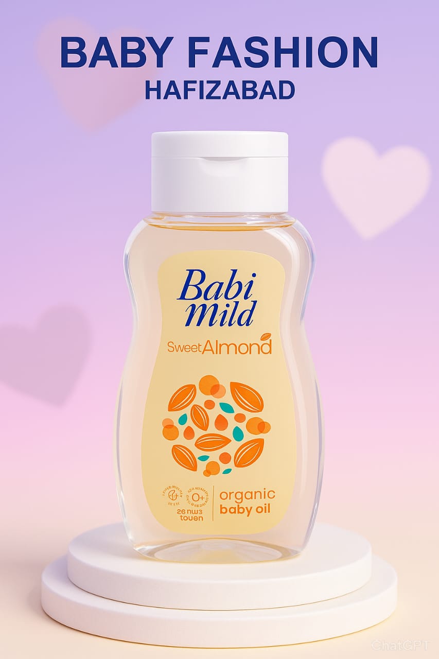 Babi Mild Sweet Almond Babi Mild Organic Baby Oil