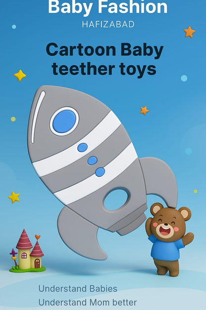Rocket Ship Teether Toy
