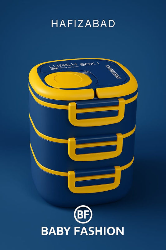 Stack ‘n’ Snack: 3-Tier Baby Bento Box