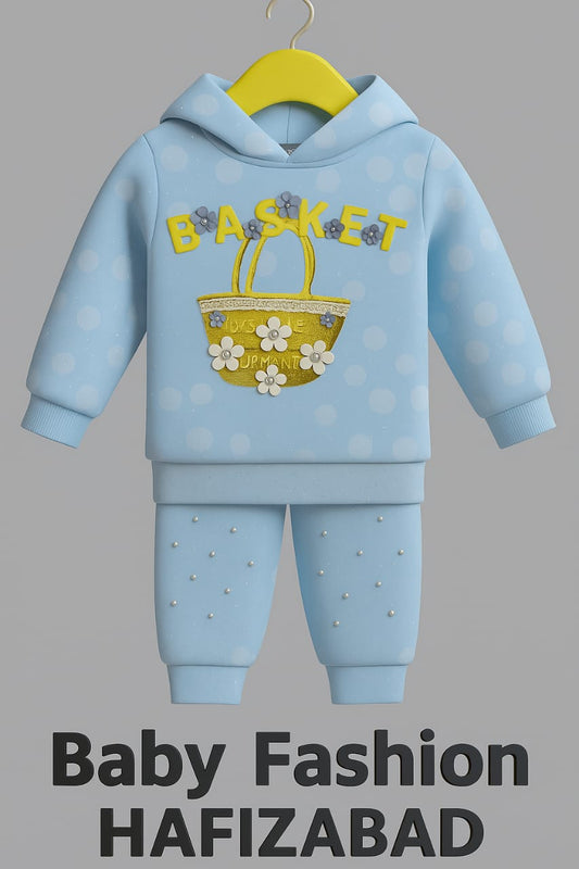 Girls’ Corduroy Hoodie & Flare Pant Set