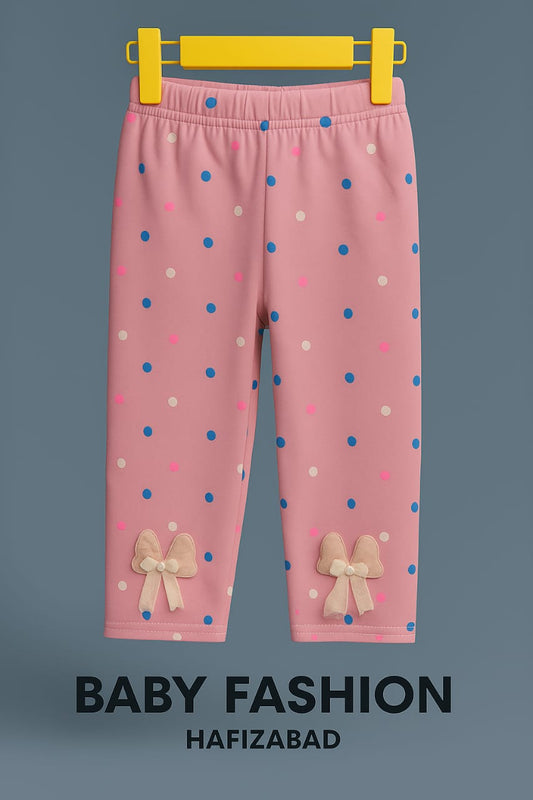 Polka Dot Bow Trouser