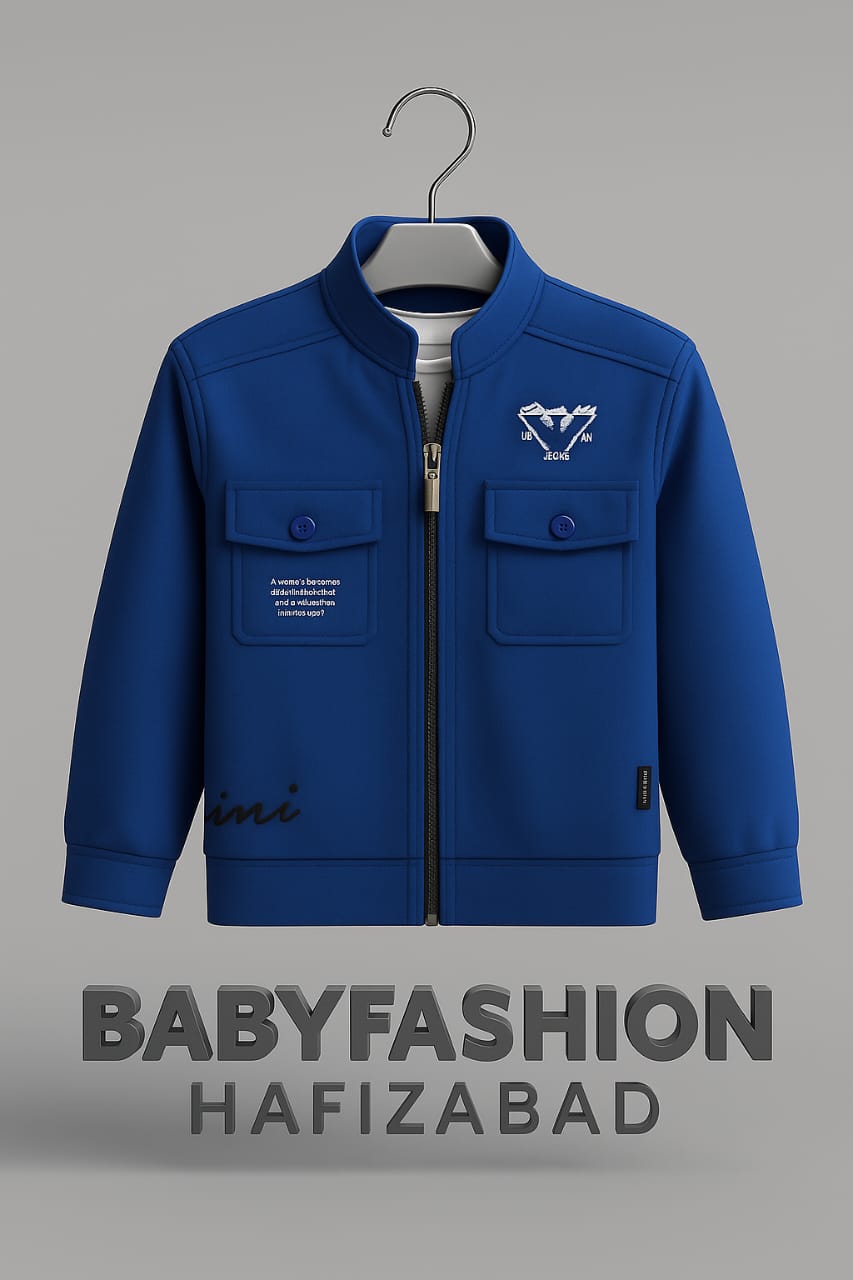 Cool Blue Utility Jacket