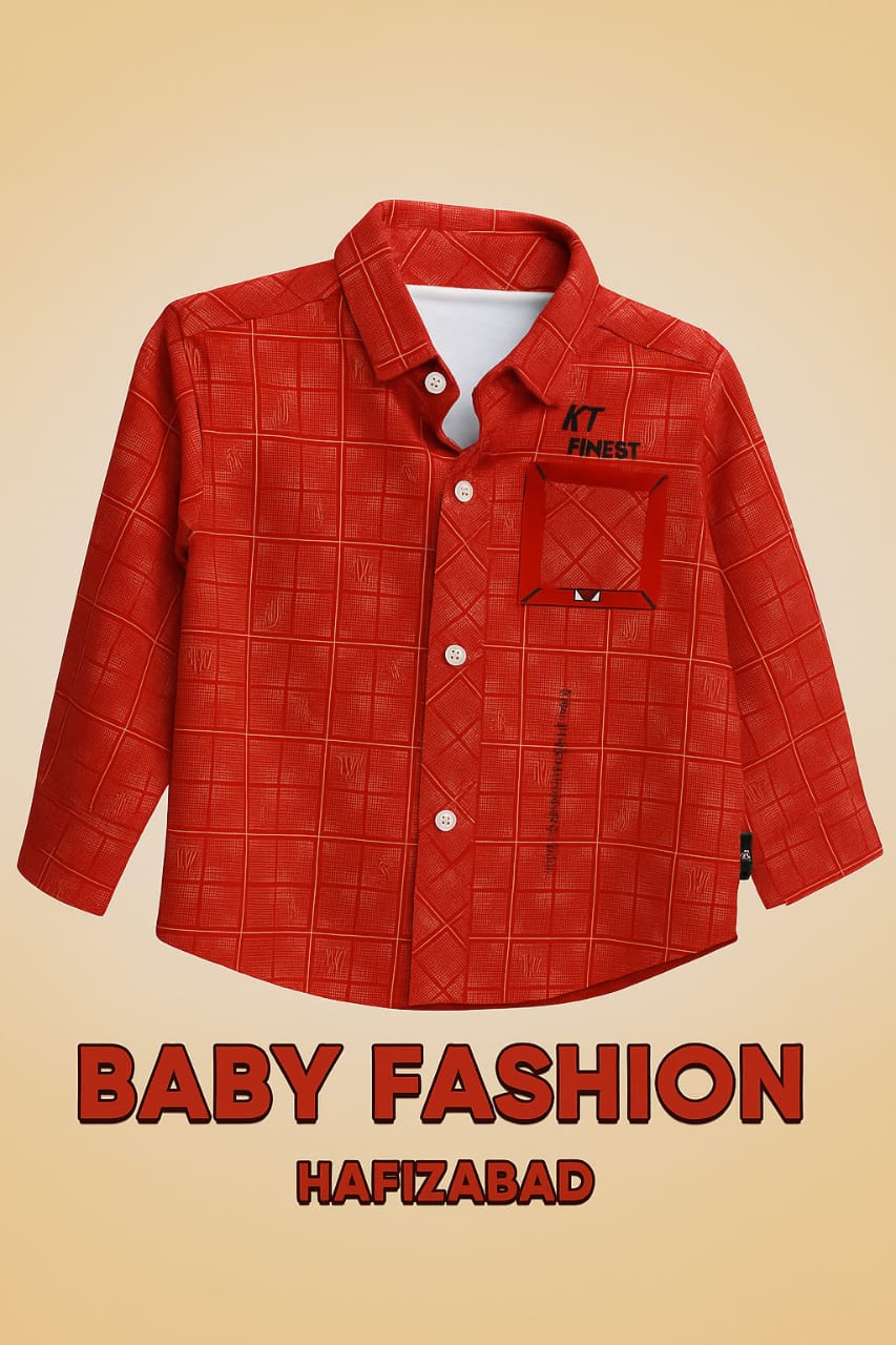 KT Finest Red Check Shirt