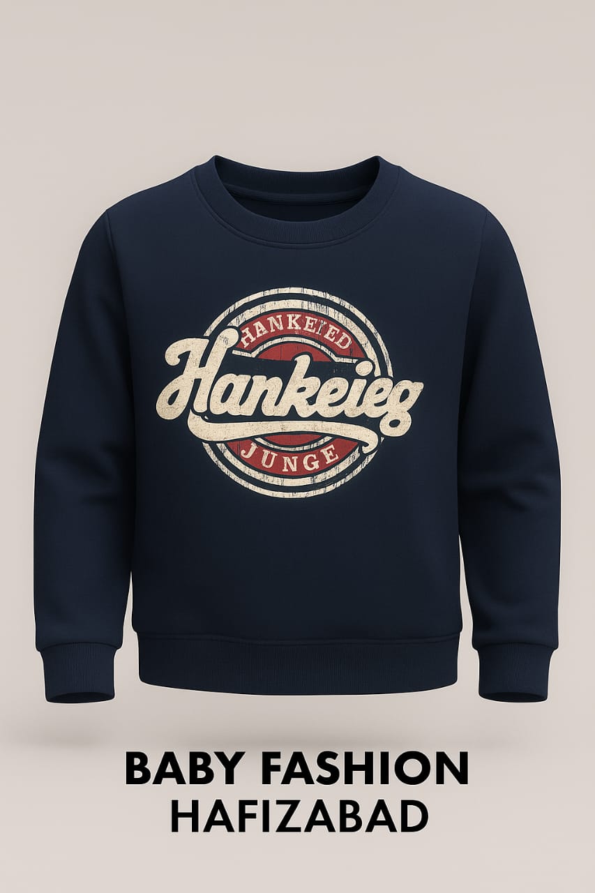 Cool Navy “Hankeieg Junge” Sweatshirt