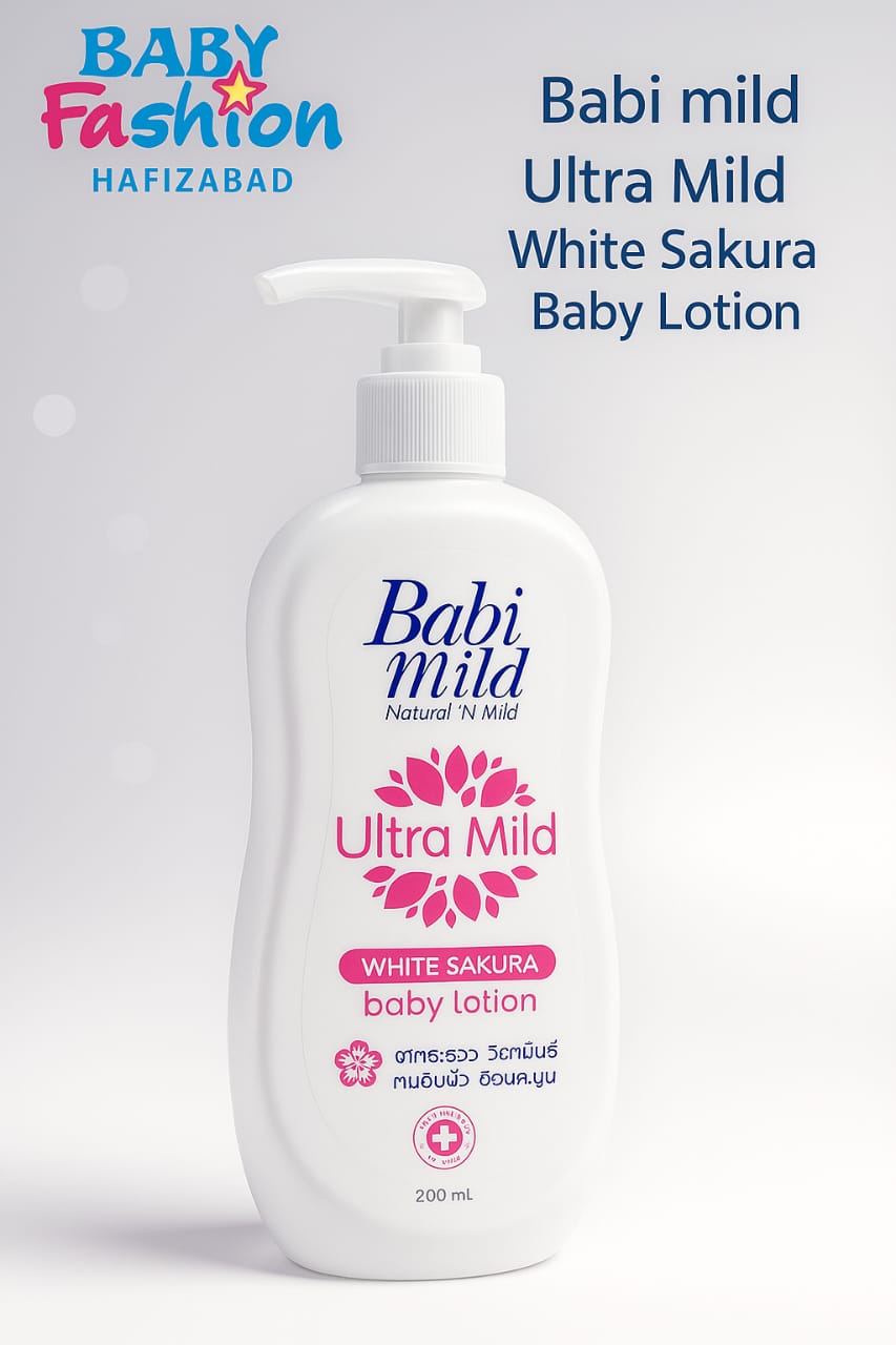 Babi Mild Ultra Mild White Sakura Baby Lotion