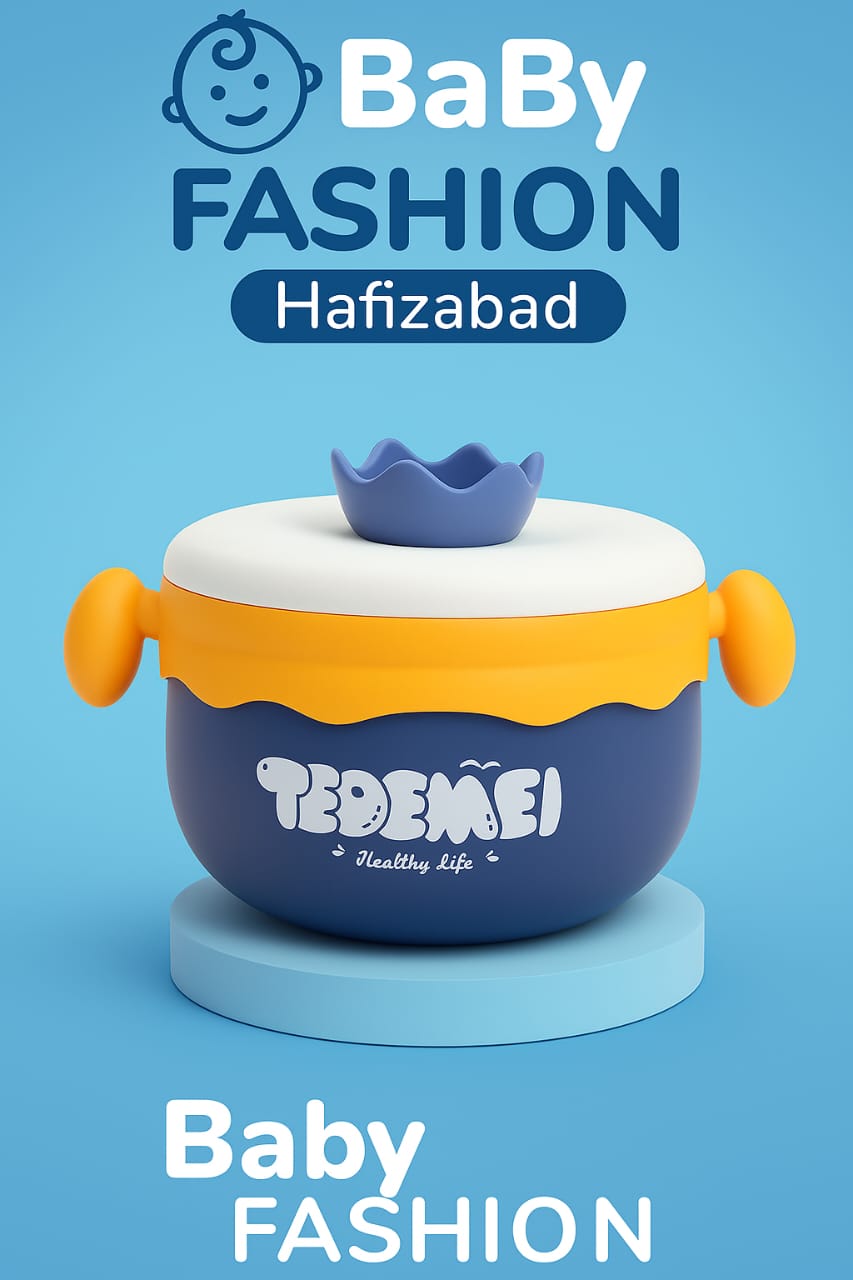 TEDEMEI 2-in-1 Baby Feeding Bowl