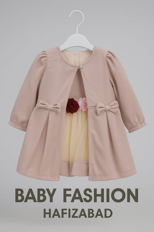 Blush Pink Floral Frock