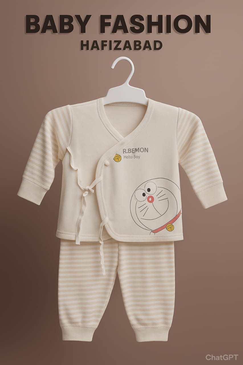 Cartoon Cotton Baby Suit Set