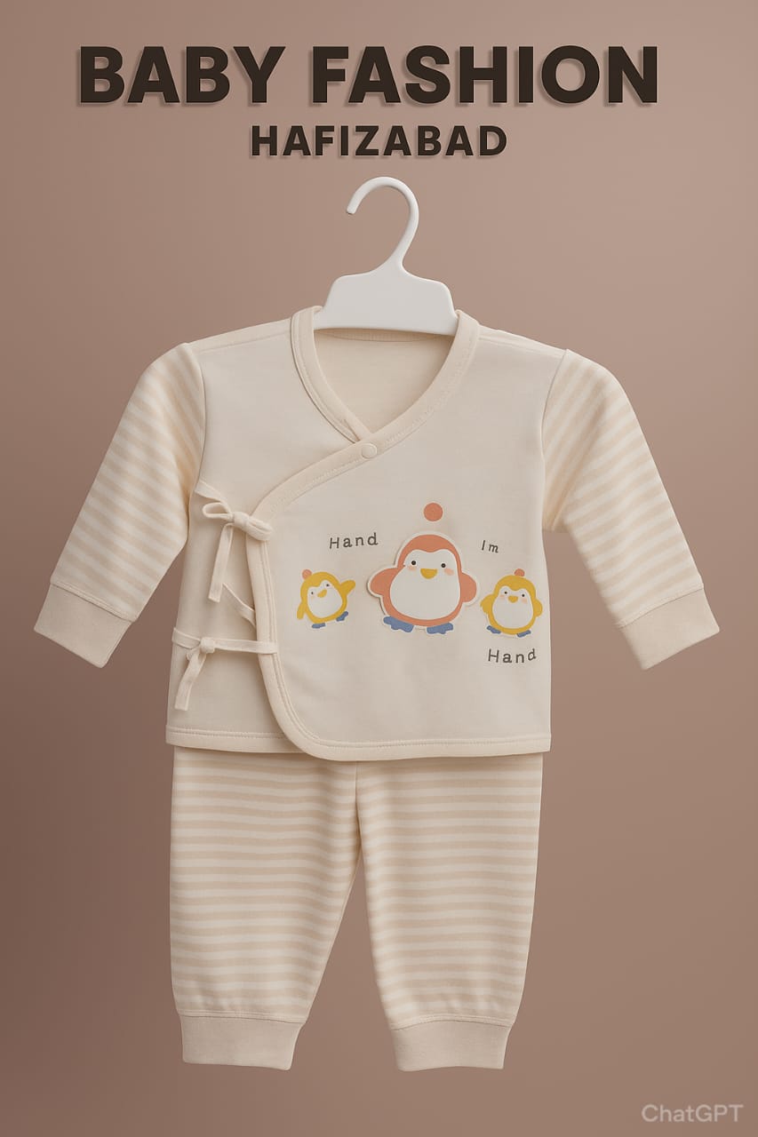 Cartoon Cotton Baby Suit Set