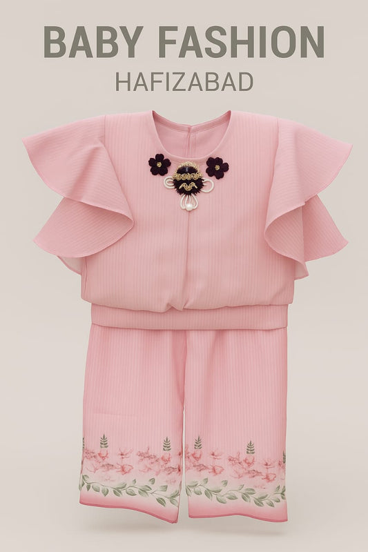 Blush Petal Infant Party Wear