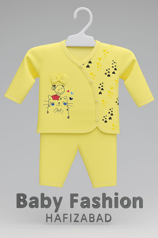 Kitty Love 2-Piece Baby Suit