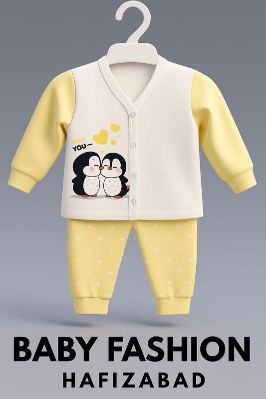 Penguin Love Baby Suit