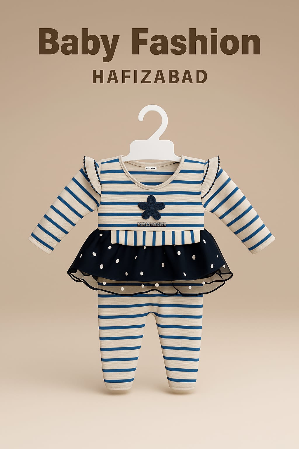 Blue Blossom Baby Set