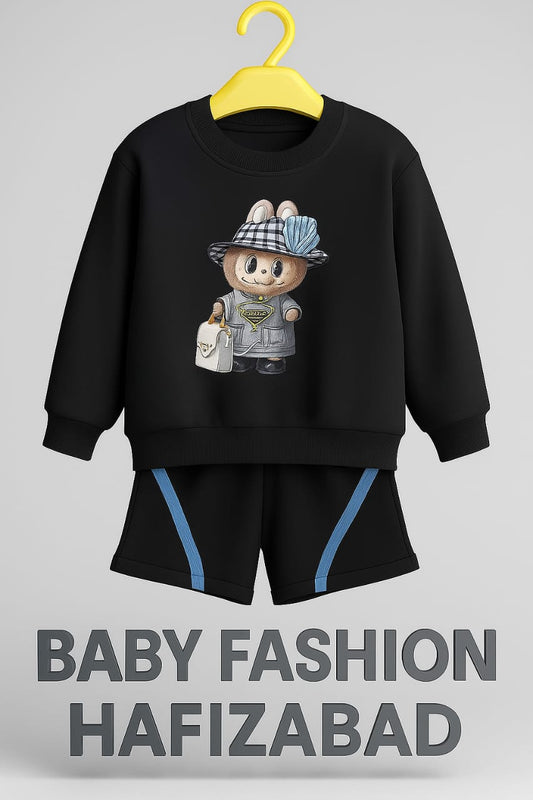 Labubu Black Urban Bunny Set