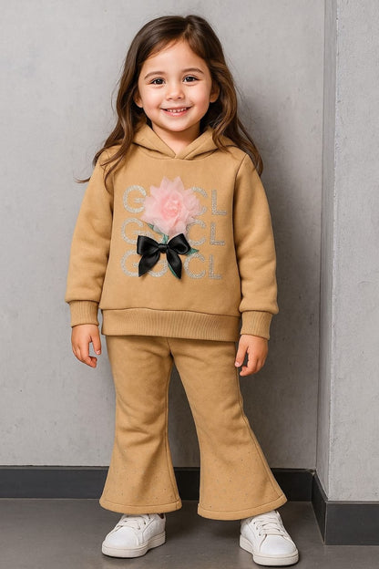 Luxe Corduroy Hoodie & Flare Pant Set