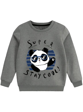 Super Panda Stay Cool Winter Sweatshirt